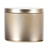 Μεταλλικό Βάζο Κεριών Σαμπανιζέ με Καπάκι 236ml